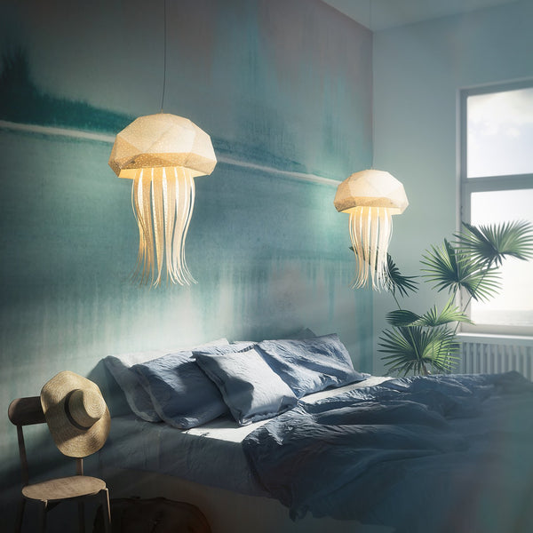Jelly Fish Origami Ceiling Light - Staunton and Henry