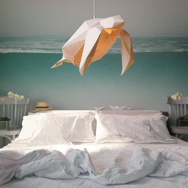 Sea Turtle Origami Ceiling Light - Staunton and Henry