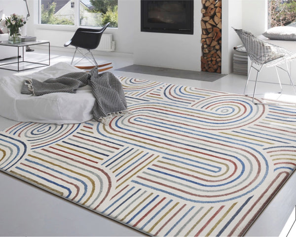Austin Retro Lines Rug - Staunton and Henry
