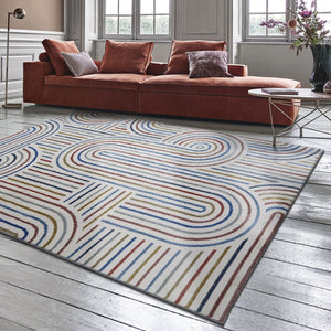 Austin Retro Lines Rug - Staunton and Henry