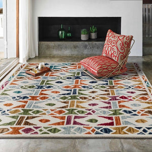 Joseph Colorful Wool Rug - Staunton and Henry