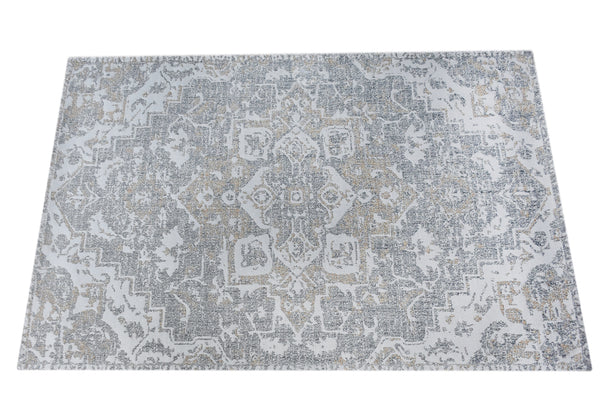 Tiberias Modern Grey and Beige Persian Rug - Staunton and Henry