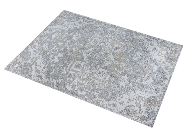 Tiberias Modern Grey and Beige Persian Rug - Staunton and Henry