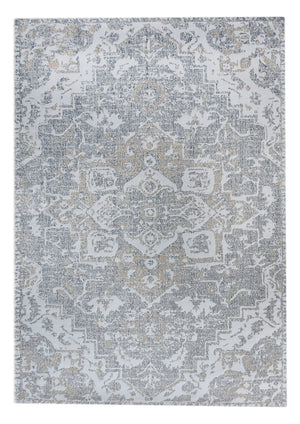 Tiberias Modern Grey and Beige Persian Rug - Staunton and Henry