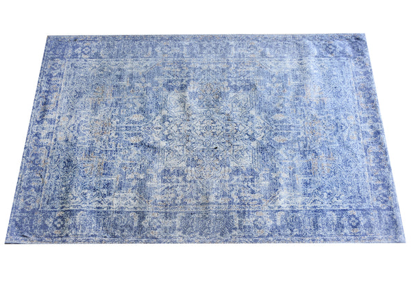 Kaveh Modern Blue Persian Rug - Staunton and Henry