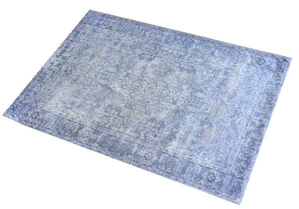 Kaveh Modern Blue Persian Rug - Staunton and Henry