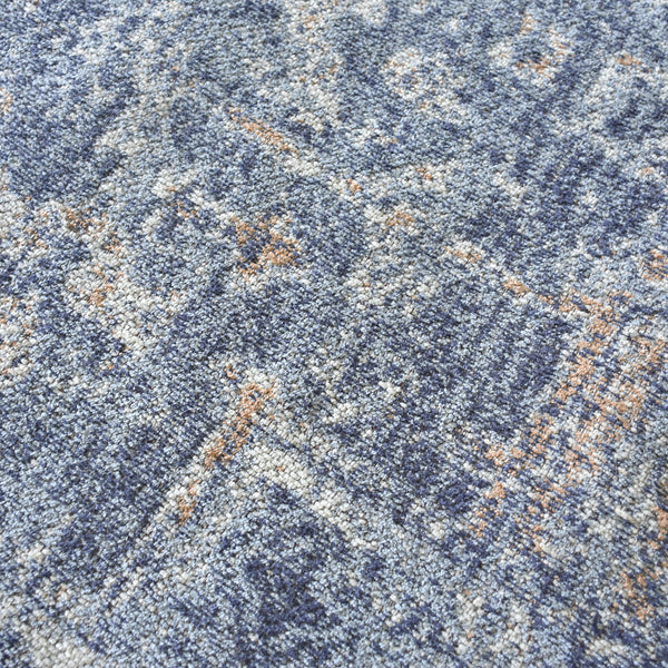 Kaveh Modern Blue Persian Rug - Staunton and Henry