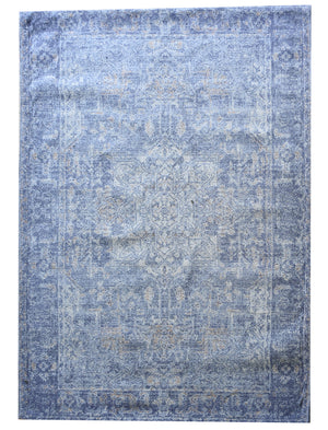 Kaveh Modern Blue Persian Rug - Staunton and Henry