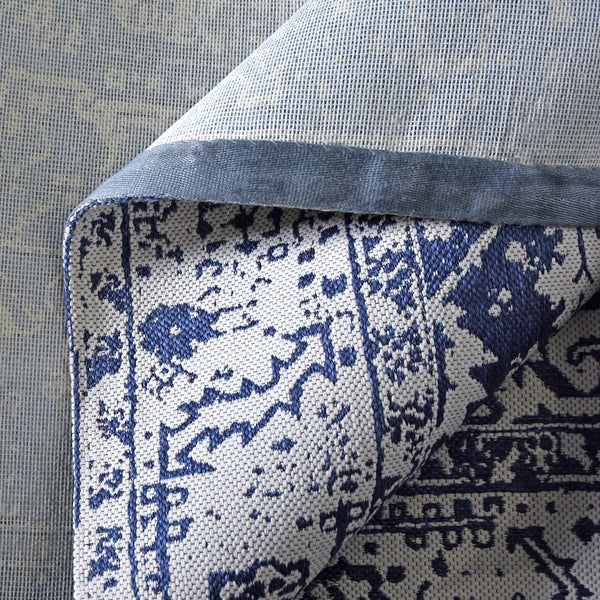 Zohreh Modern Blue and White Persian Rug - Staunton and Henry