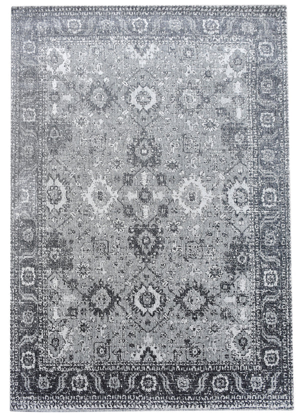 Bijan Modern Grey Persian Rug - Staunton and Henry