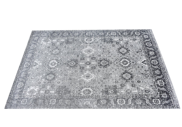 Bijan Modern Grey Persian Rug - Staunton and Henry