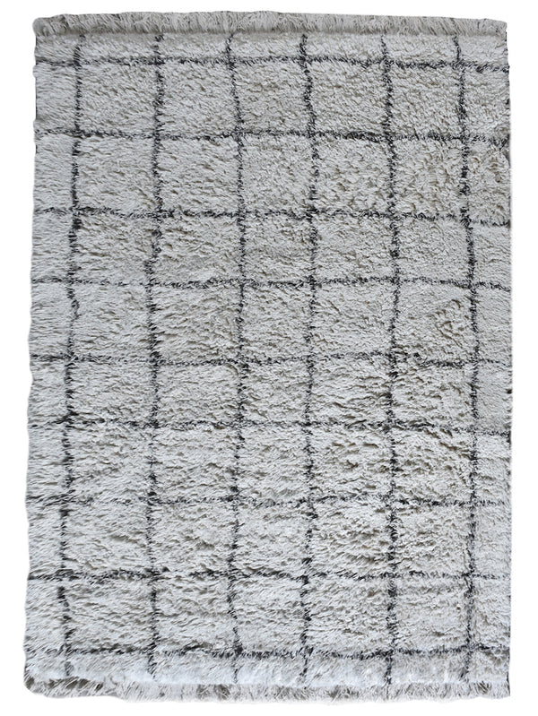 Amelie Nordic White and Black Rug - Staunton and Henry