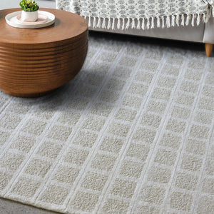 Genevieve Modern Cream Rug - Staunton and Henry