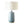 Load image into Gallery viewer, Blue Ceramic Table Lamp with Gold Trim - Staunton and Henry
