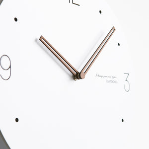 White Nordic Wall Clock - Staunton and Henry