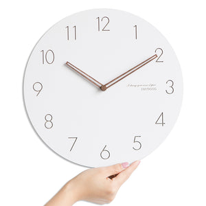 White Nordic Wall Clock - Staunton and Henry