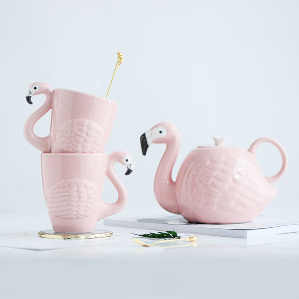 Flamingo Tea Set - Staunton and Henry