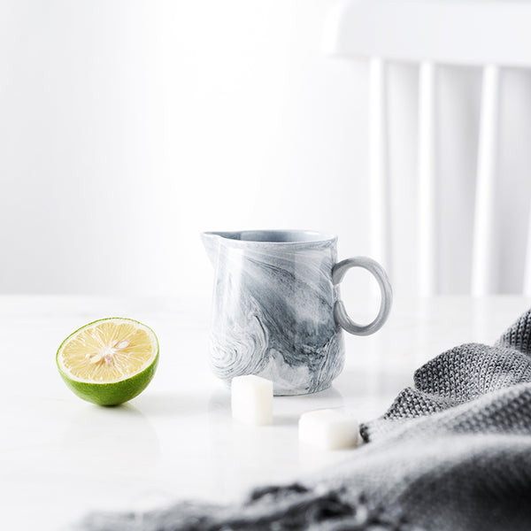 Grey Marble Milk Jug - Staunton and Henry