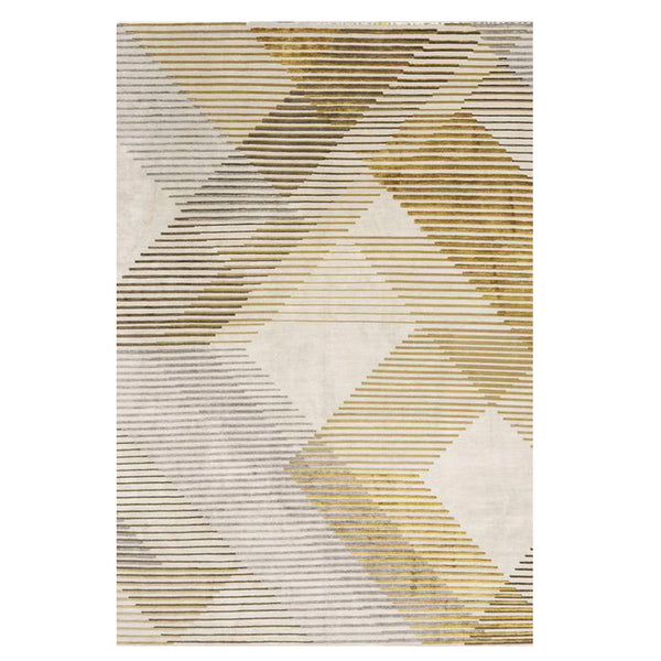 Nordic Yellow and Grey Rug - Staunton and Henry