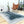 Load image into Gallery viewer, Abstract Blue and Grey Rug - Staunton and Henry