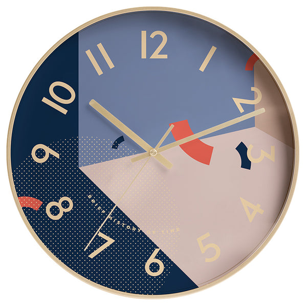 Modern Deco Wall Clock - Staunton and Henry