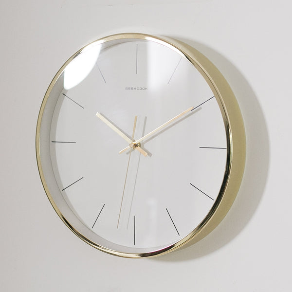 Minimalist Nordic Gold Wall Clock - Staunton and Henry
