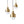 Load image into Gallery viewer, Modern Brass Glow Pendant Light - Staunton and Henry

