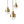 Load image into Gallery viewer, Modern Brass Glow Pendant Light - Staunton and Henry