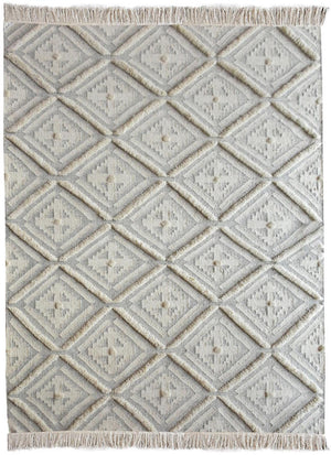 Iruti Textured Modern Tribal Rug - Staunton and Henry