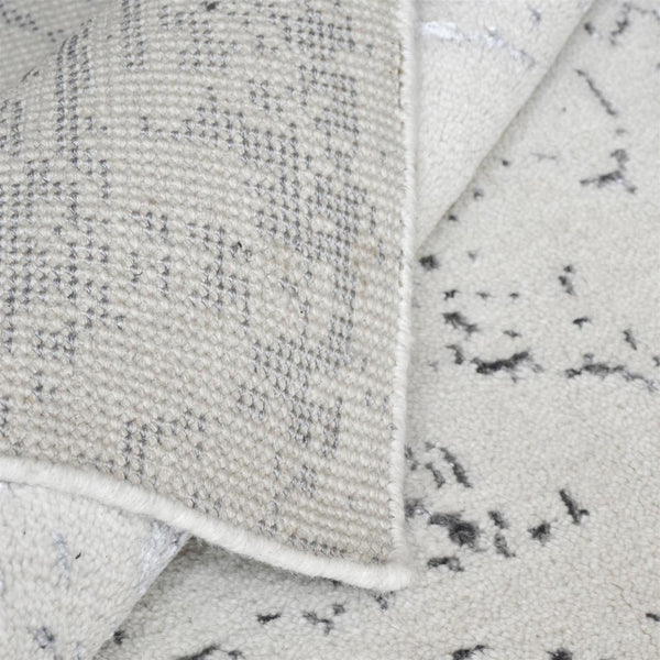 Shilka Cream and Grey Area Rug - Staunton and Henry
