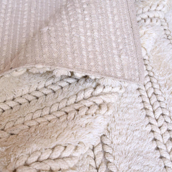 Ropas Chunky Weave Off White Rug - Staunton and Henry