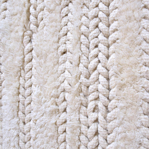 Ropas Chunky Weave Off White Rug - Staunton and Henry
