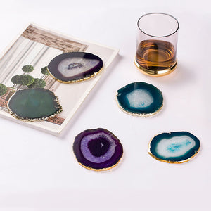 Agate Drink Coasters - Staunton and Henry
