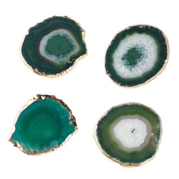 Agate Drink Coasters - Staunton and Henry