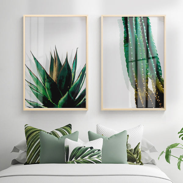 Transparent Botanical Wall Art With Frame - Staunton and Henry