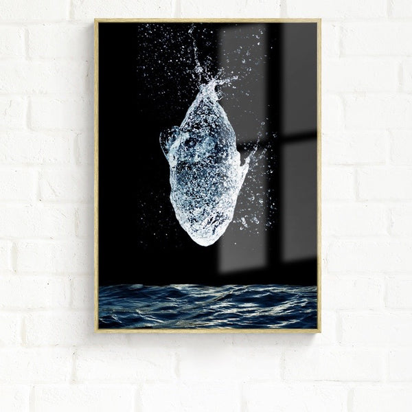 Transparent Ocean Wall Art With Frame - Staunton and Henry