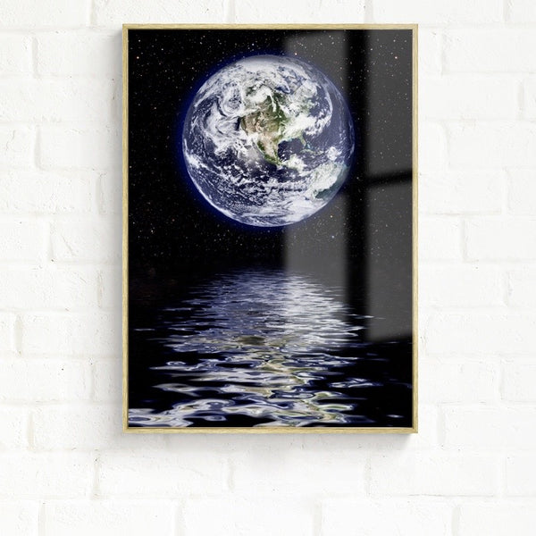 Transparent Ocean Wall Art With Frame - Staunton and Henry