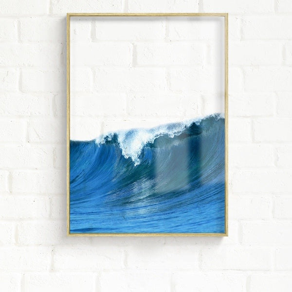 Transparent Ocean Wall Art With Frame - Staunton and Henry