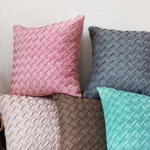 Textured Woven Throw Cushion - Staunton and Henry
