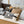 Load image into Gallery viewer, Cream And Brown Tartan Pattern Bed Cushion Set - Staunton and Henry