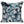 Load image into Gallery viewer, Grey And Blue Agate Pattern Bed Cushion Set - Staunton and Henry