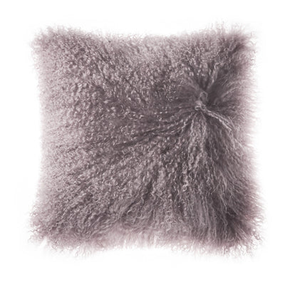 Plush Tibetan Wool Sheepskin Throw Cushion - Staunton and Henry