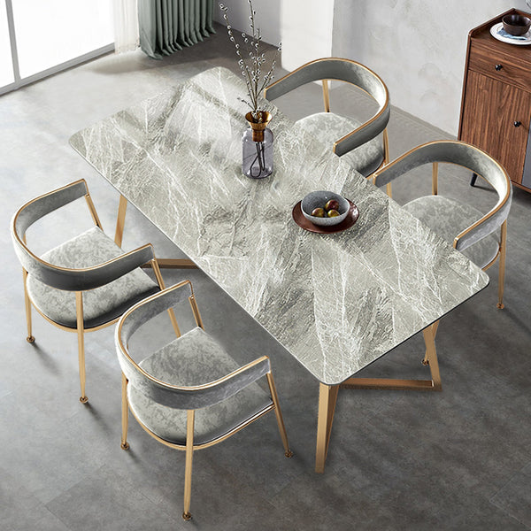 Ella Marble Pattern Dining Table - Staunton and Henry