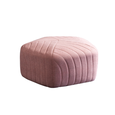 Modern Velvet Hexagon Ottoman - Staunton and Henry