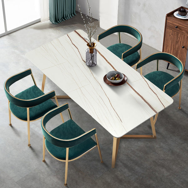 Ella Marble Pattern Dining Table - Staunton and Henry