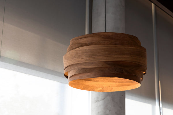 Studio Vayehi Light Cloud Wood Veneer Ceiling Light - Staunton and Henry