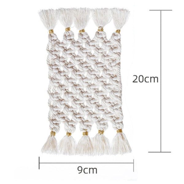 Macrame Coaster With Tassels - Staunton and Henry