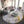 Load image into Gallery viewer, Abstract Gold and Grey Round Rug - Staunton and Henry