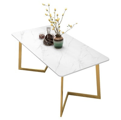 Ella Marble Pattern Dining Table - Staunton and Henry