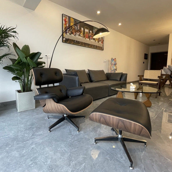 Replica Eames Lounge Chair and Ottoman - Staunton and Henry